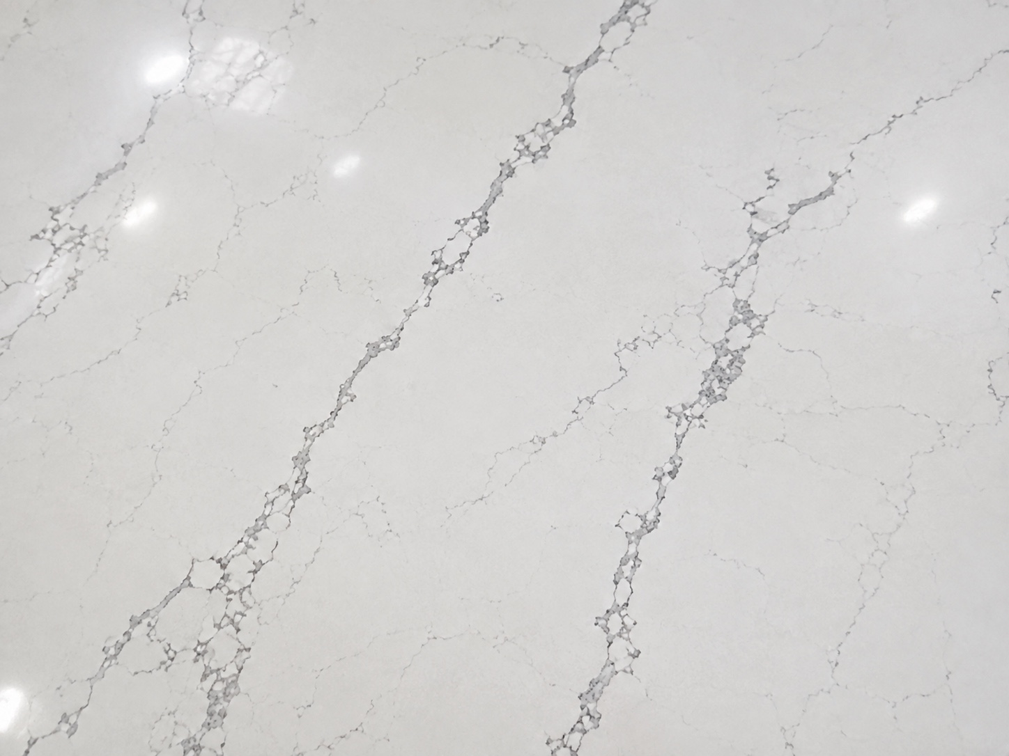 Quartz slab close-up