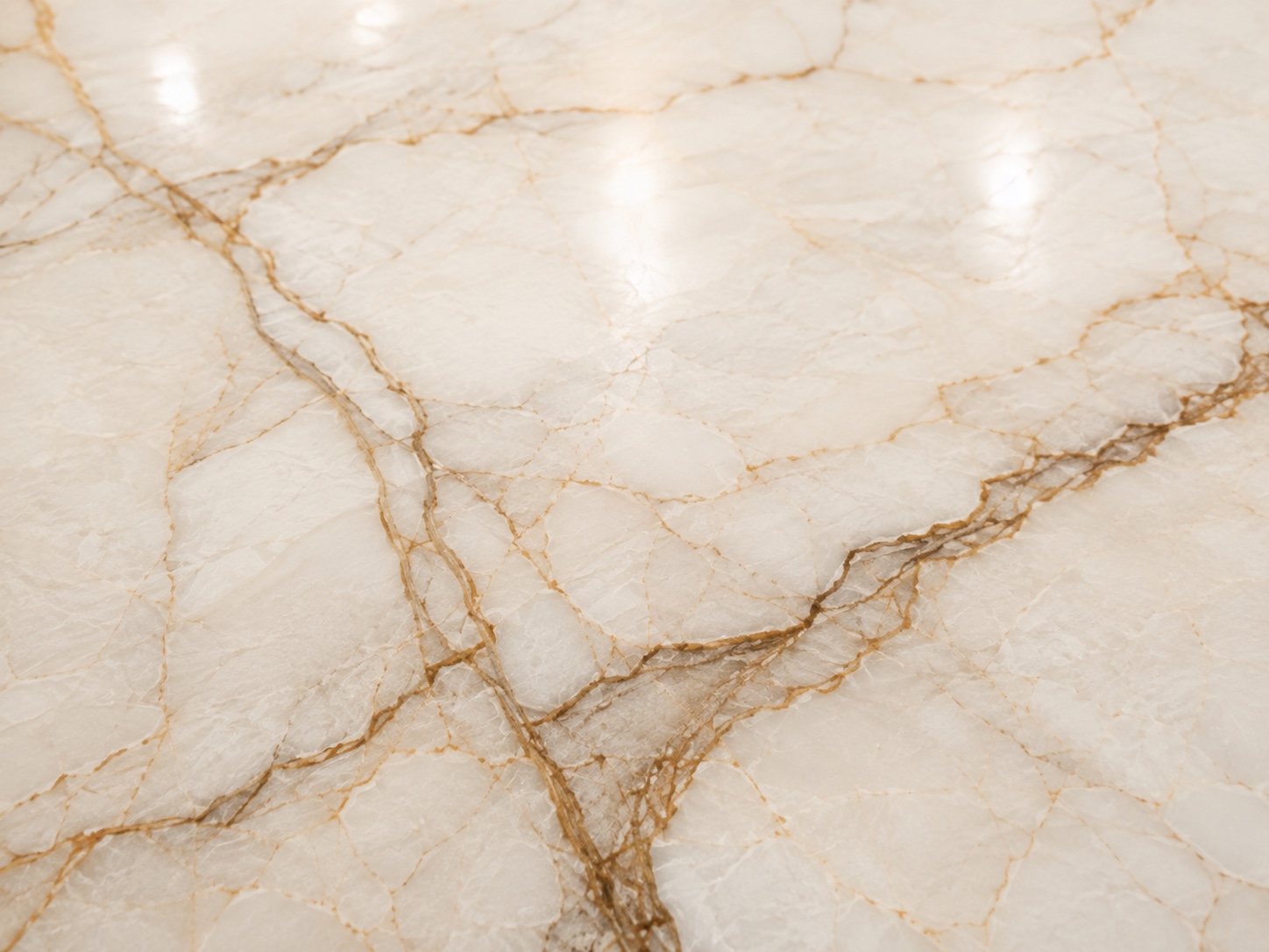Quartzite slab close-up